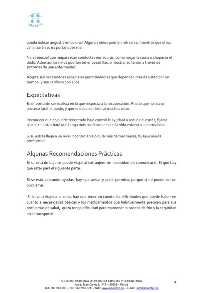 COMUNICADO SMUMFYC: Recomendaciones de los médicos de familia de la Región de Murcia para la atención a familiares de afectados por el terremoto de Marruecos. Ante la situación catastrófica originada por el terremoto acaecido en Marruecos (1)