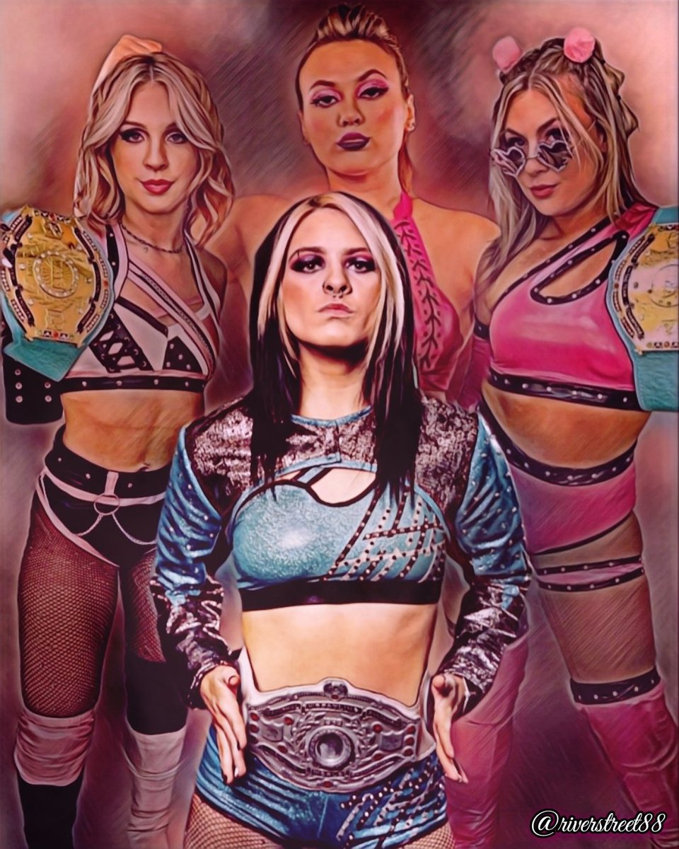 Youngest NWA champions, hottest NWA draws, and hungrier than ever before.

The Pretty Empowered era has never been more pretty OR empowered.

#PrettyEmpowered
#NWA 
#WomensWrestling