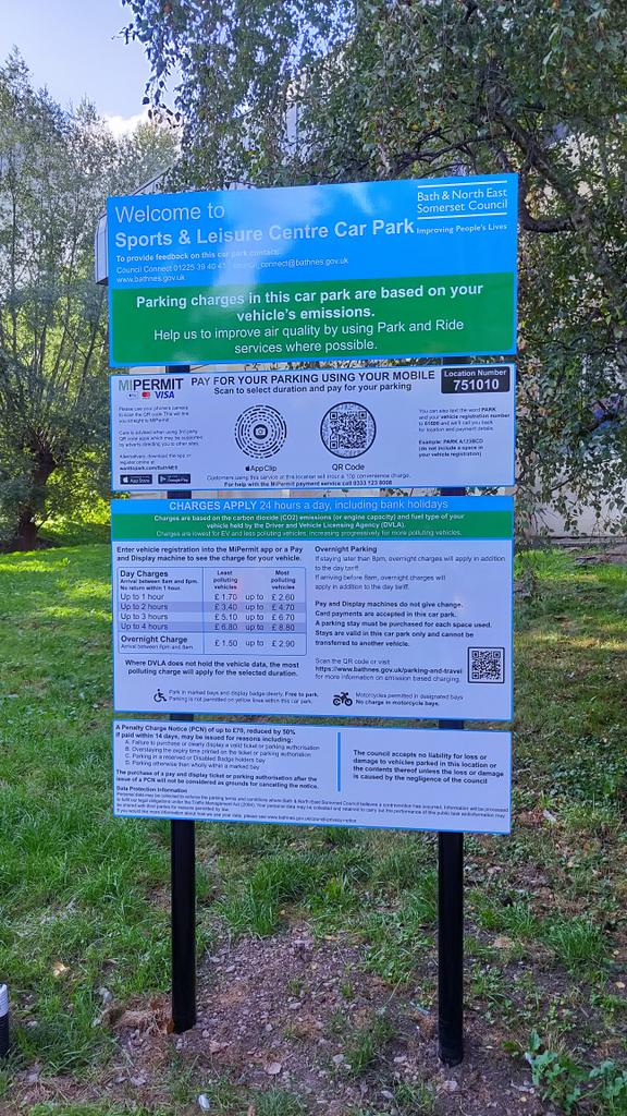 Emissions based parking charges are here!