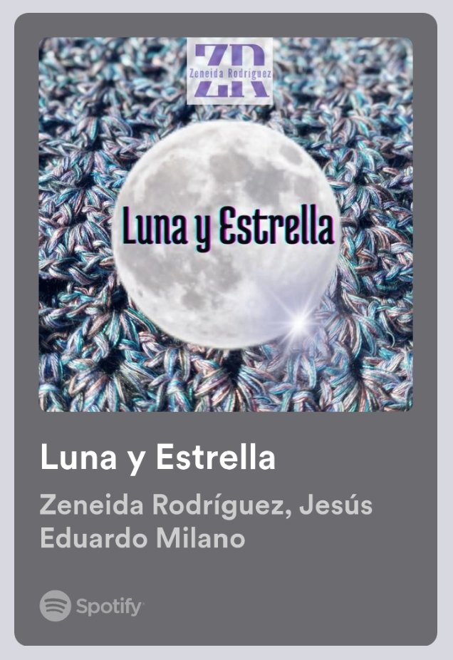 Te invito a escuchar mi reciente sencillo #LunayEstrella este tema fue mezclado por mi amigo músico <a href="/JessEduardoMil2/">Jesús Eduardo Milano P.</a> 
open.spotify.com/album/4YFzM7V9…