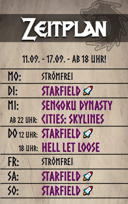 Glaro_DRA's tweet photo. Mittagsgeströme am Donnerstag?😏
Diesmal gibt's:
#Starfield🚀, Koop #SengokuDynasty mit @Alaniel_ und @phreakstation, #citiesskylines und #HellLetLoose!
Donnerstag um 12 Uhr #Mittagsstream⏰
Wir sehen uns online🐲
https://t.co/2kFRZAqZWX
#twitchDE #streaming #twitch #gaming https://t.co/2mlMeQm5QH