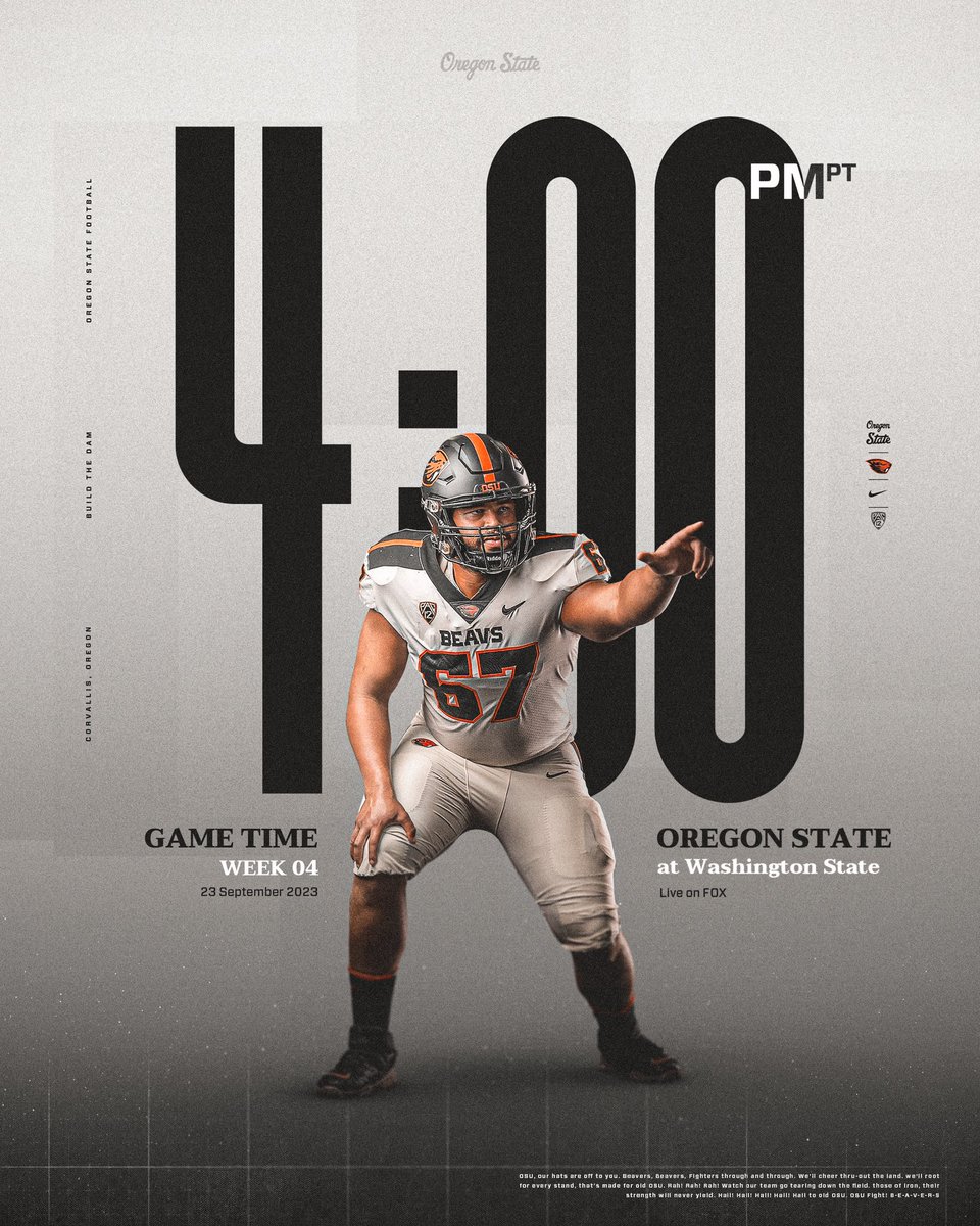 Oregon State Football tweet media