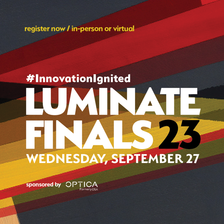 Witness the brilliance of #InnovationIgnited at #LuminateFinals23! Join the free event in person or online to watch #startups make the pitch for millions, vote for your favorite team, and hear from Imperative Ventures’ Dr. Pulakesh Mukherjee. bit.ly/LuminateFinals…