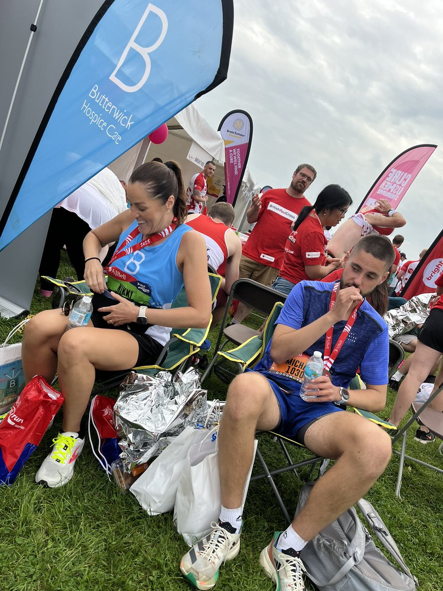 JMHoyle1's tweet photo. What a day #GNR2023 a day of extremes! Thank you to runners supporting @Butterwickhos . We are so thankful for your support ❤️ #TogetherStronger https://t.co/sKnAIFjjrs
