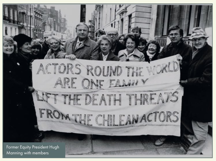 Amazing to hear from Eric Campos Banto, GS of <a href="/Cutchile/">CUT Chile ✍️🗳</a> on the 50th Anniversary of the fascist coup against an iconic socialist, democratic government.

<a href="/EquityUK/">Equity</a> fought to support our comrades in Chile then- as we fight internationally now.

🌍 equity.org.uk/campaigns-poli…