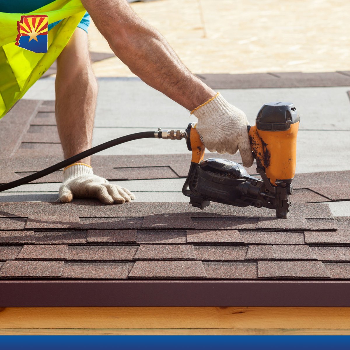 Dealing with a damaged shingle roof? We've got your back! At AZ Native Roofing, we're committed to turning your stress into relief with our top-notch service and expert workmanship. Contact us to restore your roof to its optimal condition! bit.ly/3QxvSNh