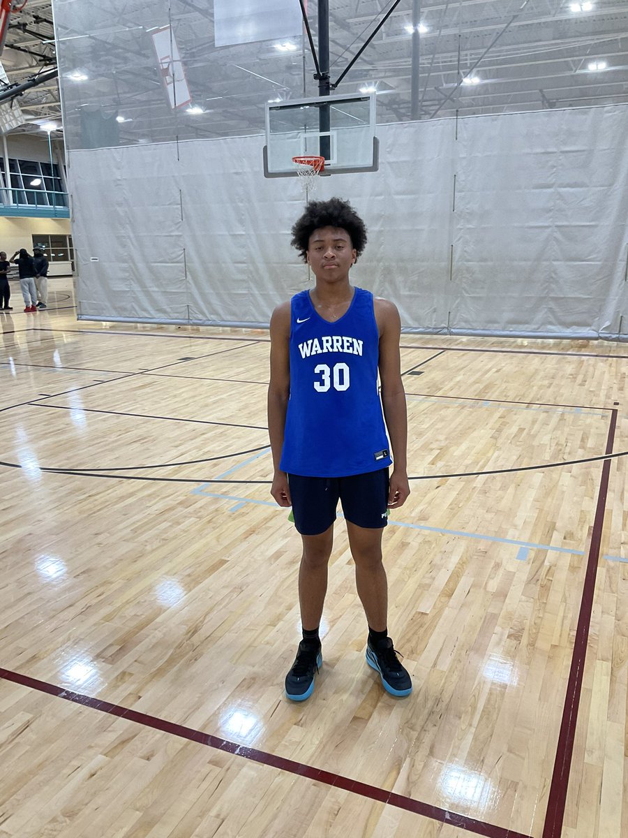 Class of 2024 6’4” wing Immanuel Brown of <a href="/WTHS_BD_Bball/">Warren Township High School Boys Basketball</a> scored on threes and attacks to the rim with a couple of dunks in win over Deerfield. #FUFallLeague