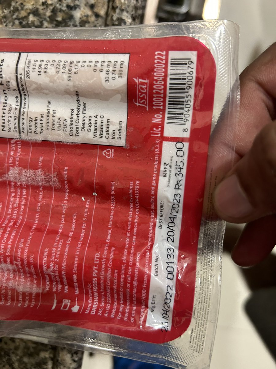 Ian_Banerjee's tweet photo. @amazonIN guys expressing as getting irritated with the incapability of your team, wrong products twice, wrong charges on my credit card and now expired products in @AmazonFresh all within a week of buying… how much more followup https://t.co/ipZuNlEIzn