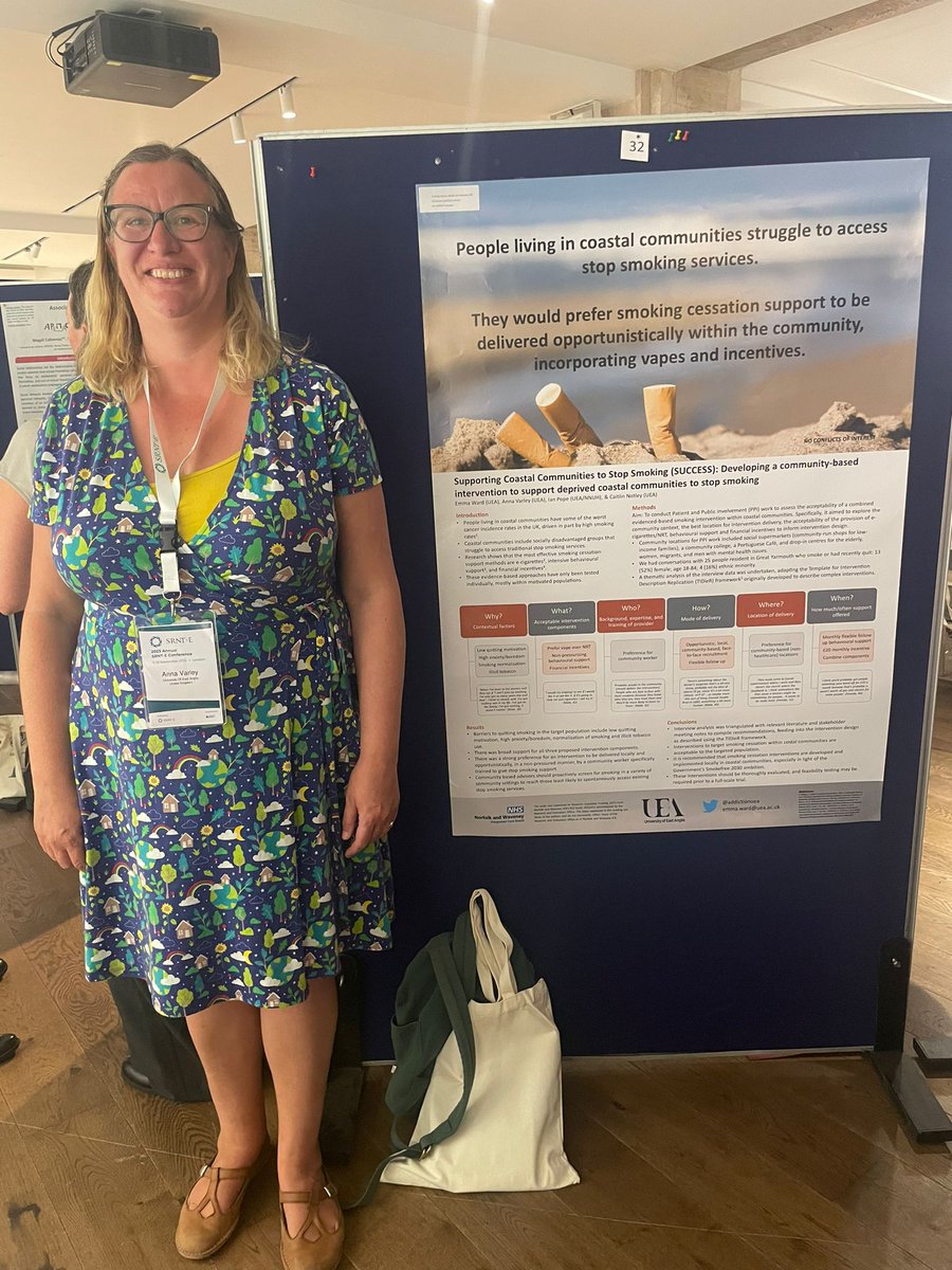 AddictionResearchUEA (@addictionuea) on Twitter photo Anna Varley presenting our work on smoking cessation for people in coastal communities. Peer support and embedded outreach have been hot topics of conversation today. This is what the most disadvantaged communities need #SRNTE2023 <a href="/SRNT_Europe/">SRNT Europe</a> <a href="/UeaCitizenAcad/">UEA Citizens Academy</a> <a href="/UEAResearch/">UEA Research</a> <a href="/UeaMed/">MED UEA</a> Anna Varley presenting our work on smoking cessation for people in coastal communities. Peer support and embedded outreach have been hot topics of conversation today. This is what the most disadvantaged communities need #SRNTE2023 <a href="/SRNT_Europe/">SRNT Europe</a> <a href="/UeaCitizenAcad/">UEA Citizens Academy</a> <a href="/UEAResearch/">UEA Research</a> <a href="/UeaMed/">MED UEA</a>