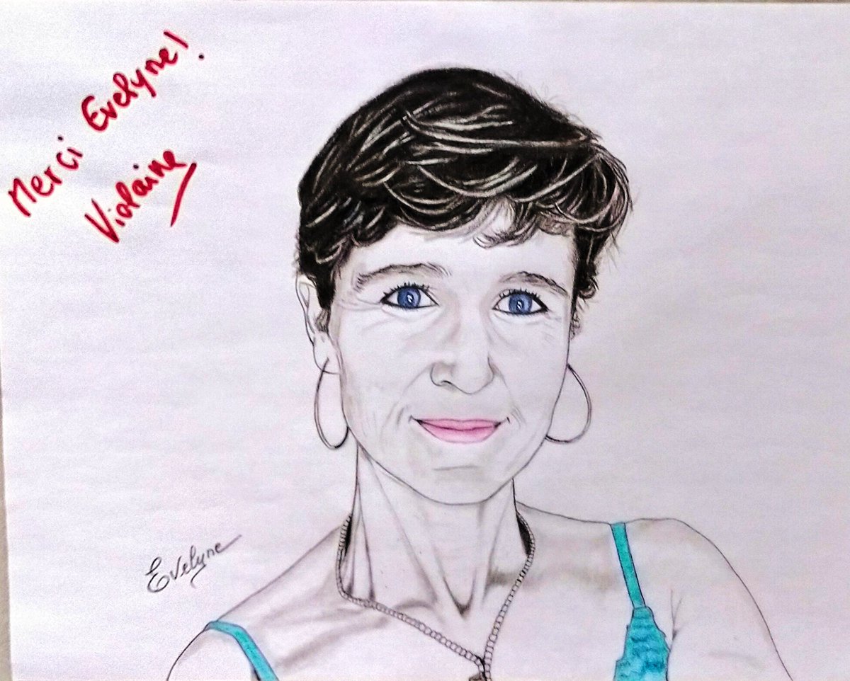 Coucou tout le monde 👋👋. De retour du concert "des chansons plein la tête" du 08/09 en Normandie, je vous partage un dessin de Violaine qu'elle a eu la gentillesse de me dédicacer. J'ai 3 autres dessins que je vais poster aussi 😉#NOPLP