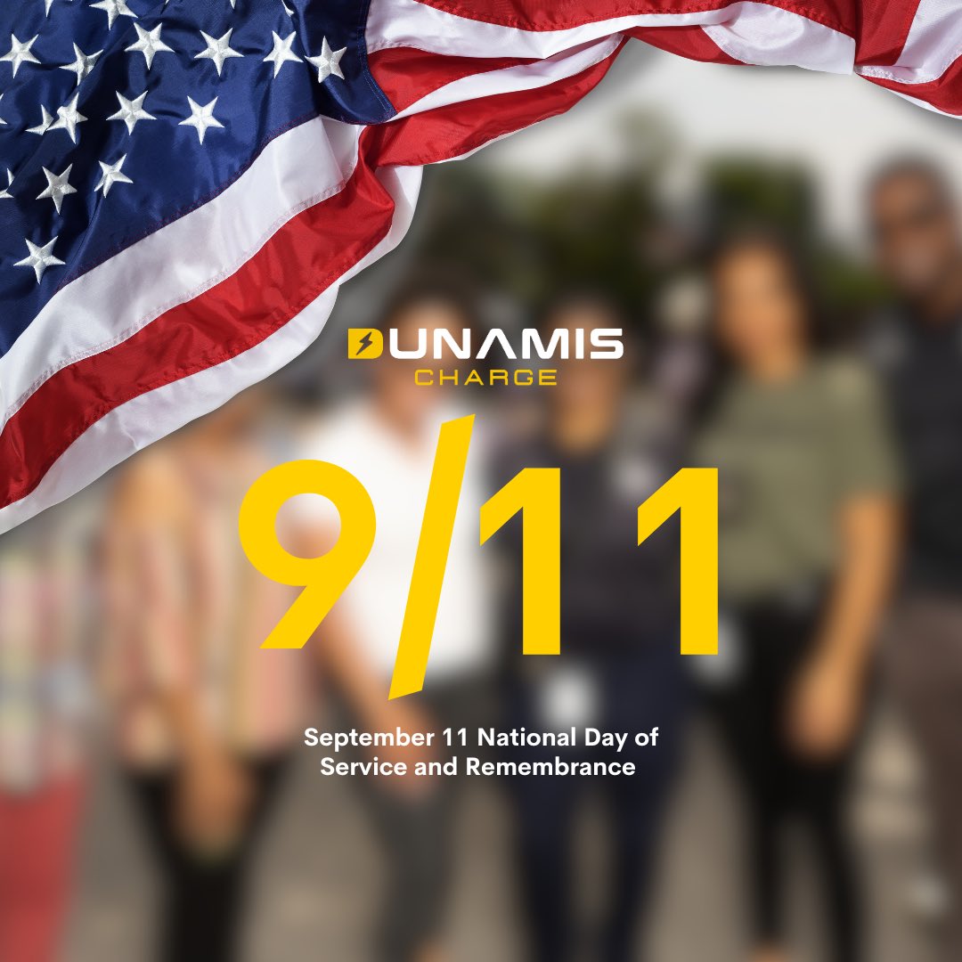 Reflecting on 9/11 with a sense of unity and the power of coming together. 🇺🇸 At Dunamis Charge ⚡️   & @dunamisenergy1 we remember the strength of community and the hope it brings to overcome adversity. 🕊️ #September11 #Unity #PowerOfCommunity