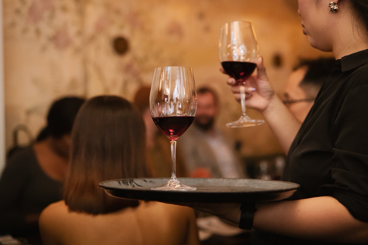 In case you didn't know, our extensive selection of wines is carefully curated to fit a broad spectrum ranging between classic &amp; modern-aged winemaking styles. 
When we select a bottle, we have your overall experience in mind; we know it will pair with our menu items! 
Cheers! 🍷