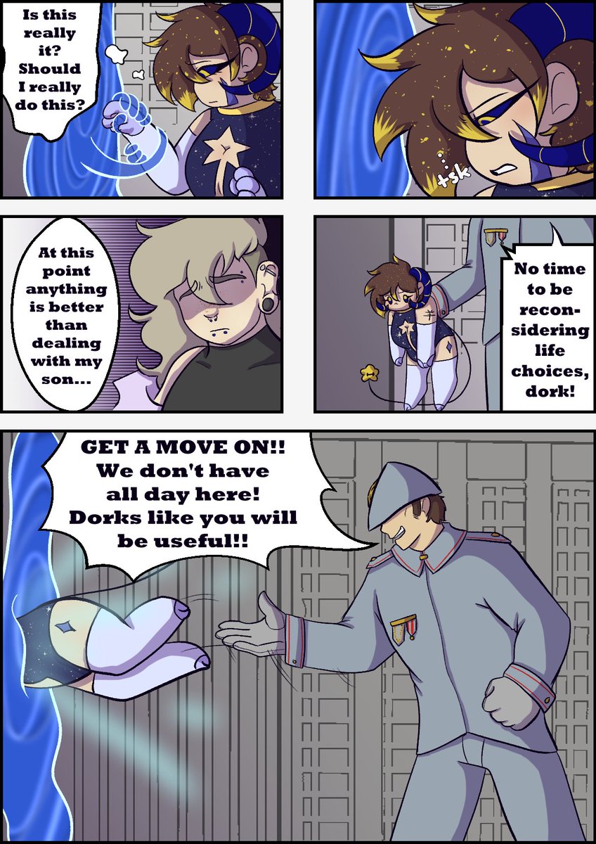 BeastQuadrants's tweet photo. (Pg. 7-9)

Seems like someone doesn't have a choice in this case

#QuadrantsofBeasts #QoB #comic #originalcomic #digitalart #digitalcomics https://t.co/ZDREQ2Fgt3