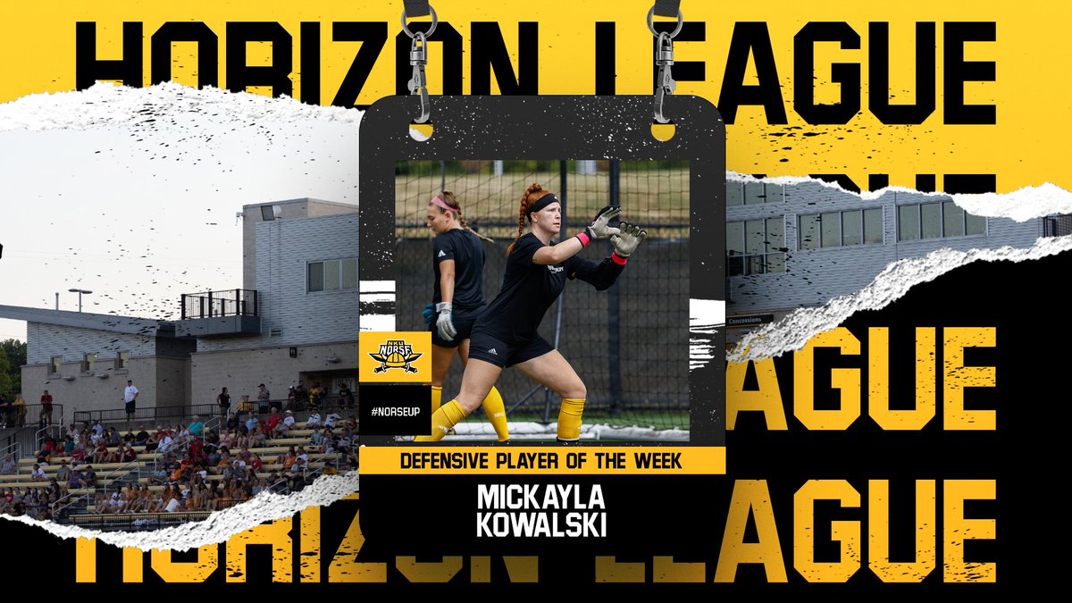 Going to have to change the name of the 🏆 soon 😉

For the 𝗧𝗛𝗜𝗥𝗗 𝗦𝗧𝗥𝗔𝗜𝗚𝗛𝗧 𝗪𝗘𝗘𝗞, @mickkowal01 is your #HLWSOC Defensive Player of the Week‼️

She hasn't allowed a goal in over 453 minutes + ranks amongst the NCAA's bests 👀

📰 - bit.ly/45K59Sl

#NorseUp