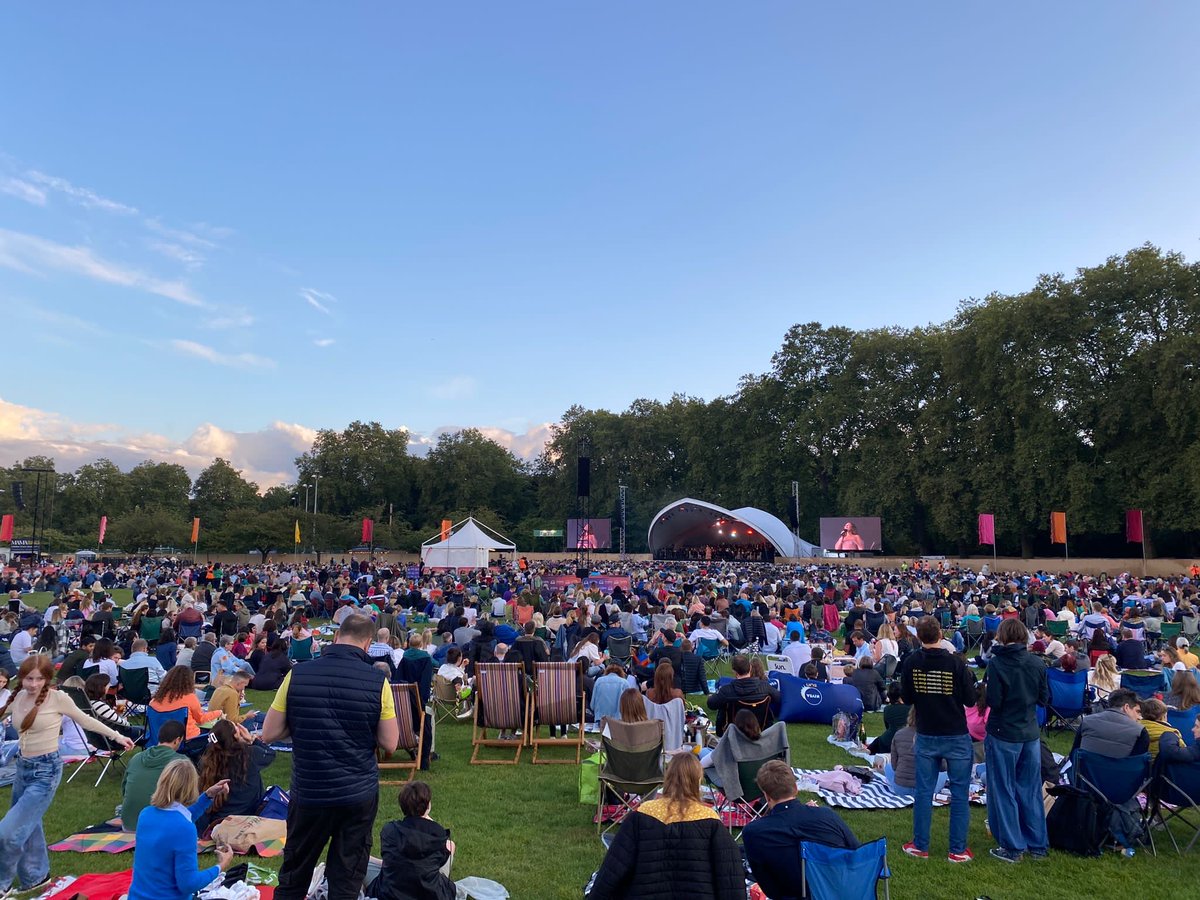 We were delighted to supply audio production to this years #BatterseaPark in Concert. 🤩

Using a @dbaudiotechnik v series system and delays running in Array processing, we were delighted with the results. 🔊

#Concert #Event #WeMakeEvents #Orchestra #Summer #SummerConcert
