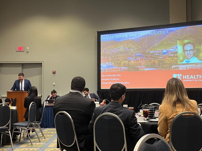Shervin Rahimpour (@rshervin) on Twitter photo An amazing talk on OCD targeting and connectomics by partner <a href="/BShofty/">Ben Shofty</a> <a href="/UofUNeurosurg/">University of Utah Neurosurgery</a>. <a href="/uofu_hmhi/">Huntsman Mental Health Institute</a> #CNS23 An amazing talk on OCD targeting and connectomics by partner <a href="/BShofty/">Ben Shofty</a> <a href="/UofUNeurosurg/">University of Utah Neurosurgery</a>. <a href="/uofu_hmhi/">Huntsman Mental Health Institute</a> #CNS23