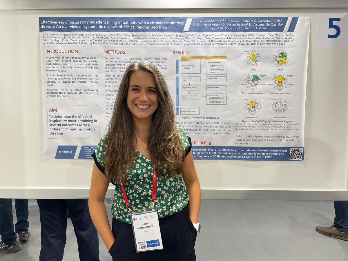 Elena Gimeno-Santos (@elegim) on Twitter photo Delighted to be at #ERScongress one more year. Yesterday I presented the results of our overview of systematic reviews on the effects of the #IMT in #CRD <a href="/klgorodtorres/">Rodrigo Torres Castro</a> <a href="/SaulC_ukea/">Saúl Alejandro Caicedo Trujillo</a> <a href="/ruvistay/">Ruvistay Gutiérrez</a> <a href="/xrestoy/">Xavier Alsina Restoy</a> @elevasconcello @pseron01 <a href="/pulmonary_rehab/">Martijn A. Spruit</a> <a href="/isabelclinic/">Isabel Blanco</a> <a href="/VilaroJordi/">jordi vilaró</a> Delighted to be at #ERScongress one more year. Yesterday I presented the results of our overview of systematic reviews on the effects of the #IMT in #CRD <a href="/klgorodtorres/">Rodrigo Torres Castro</a> <a href="/SaulC_ukea/">Saúl Alejandro Caicedo Trujillo</a> <a href="/ruvistay/">Ruvistay Gutiérrez</a> <a href="/xrestoy/">Xavier Alsina Restoy</a> @elevasconcello @pseron01 <a href="/pulmonary_rehab/">Martijn A. Spruit</a> <a href="/isabelclinic/">Isabel Blanco</a> <a href="/VilaroJordi/">jordi vilaró</a>