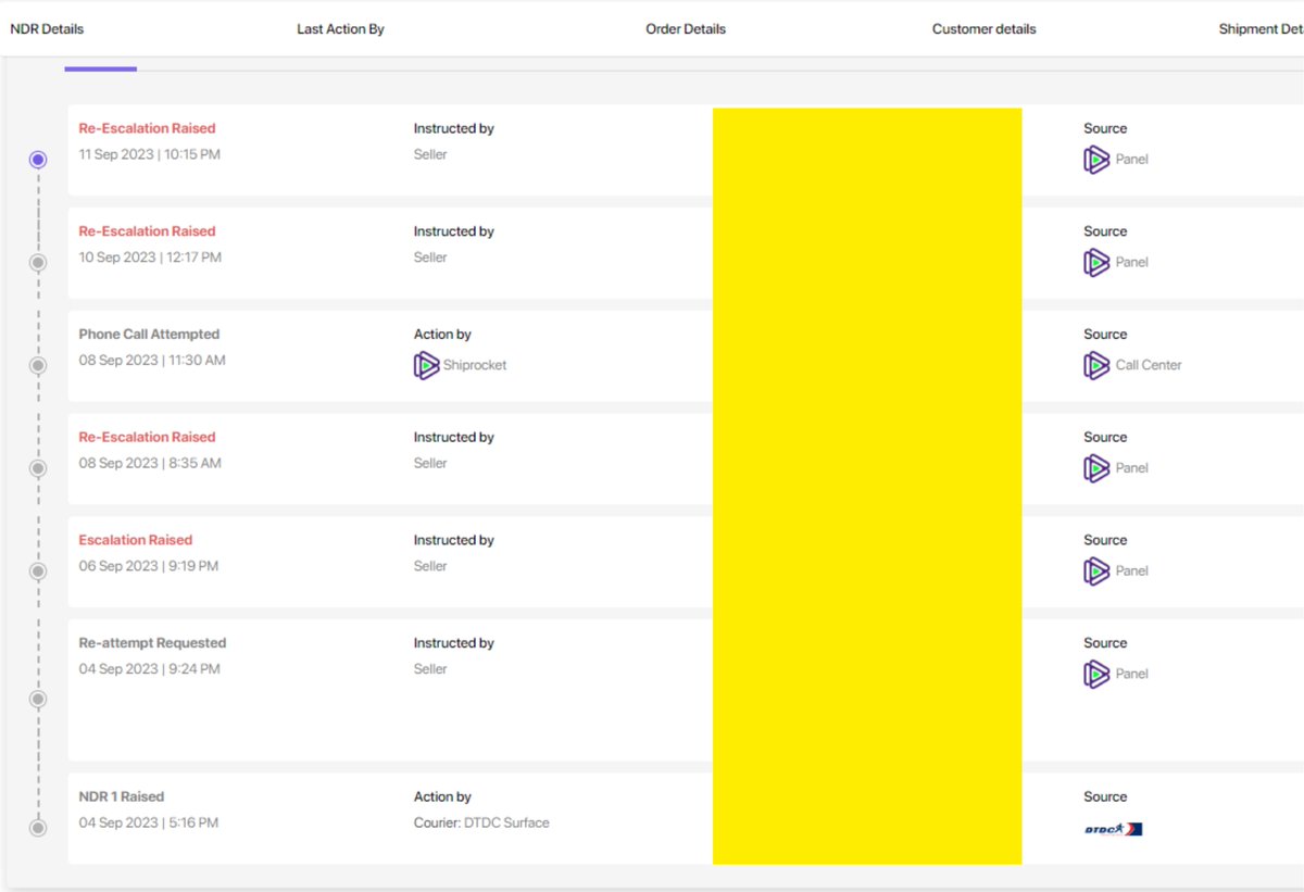 inakul_14's tweet image. Absolutely livid! 😡 It's been over a WEEK, and still, no delivery! 😡 @DTDCIndia and @ShiprocketIndia, you MUST refund my courier charges NOW because I have to initiate a refund to my customer! This is downright UNACCEPTABLE! @ShiprocketCare #DeliveryDelay #RefundNeeded