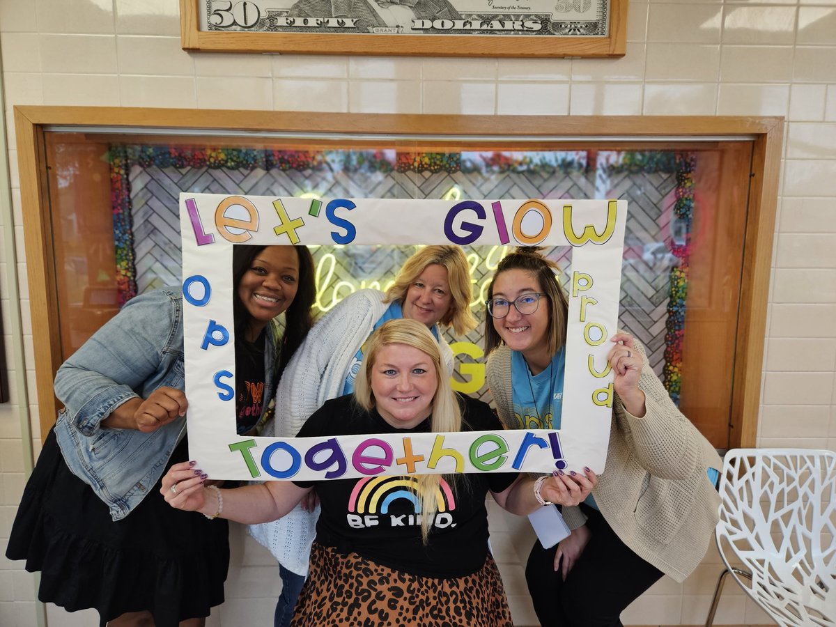 Don't you wish your Instructional Leadership was cool like ours?!?! #OPSProud #LetsGlowTogether