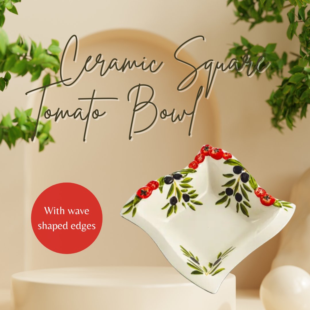Upgrade your table décor with the tomato & olive design ceramic bowl 🍅

Shop here 👉 italian-world.co.uk/product/cerami…

#ceramicbowl #ceramics #italianceramics #italiangifts