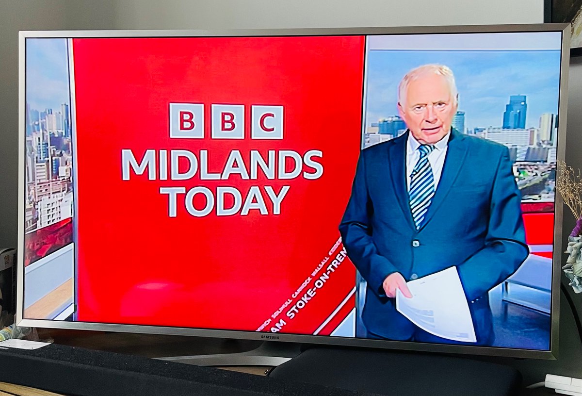 He's back!👏👑❤️ <a href="/nickowentv/">Nick Owen</a> <a href="/bbcmtd/">BBC Midlands</a>