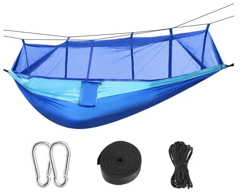 600lbs Load 2 Persons Hammock with Mosquito Net 

buff.ly/3DuHOI3

#hammock #hammocklife #camping #hammockcamping #nature #hammockmurah #hammocktime #relax #hammocking  #aerialhammock