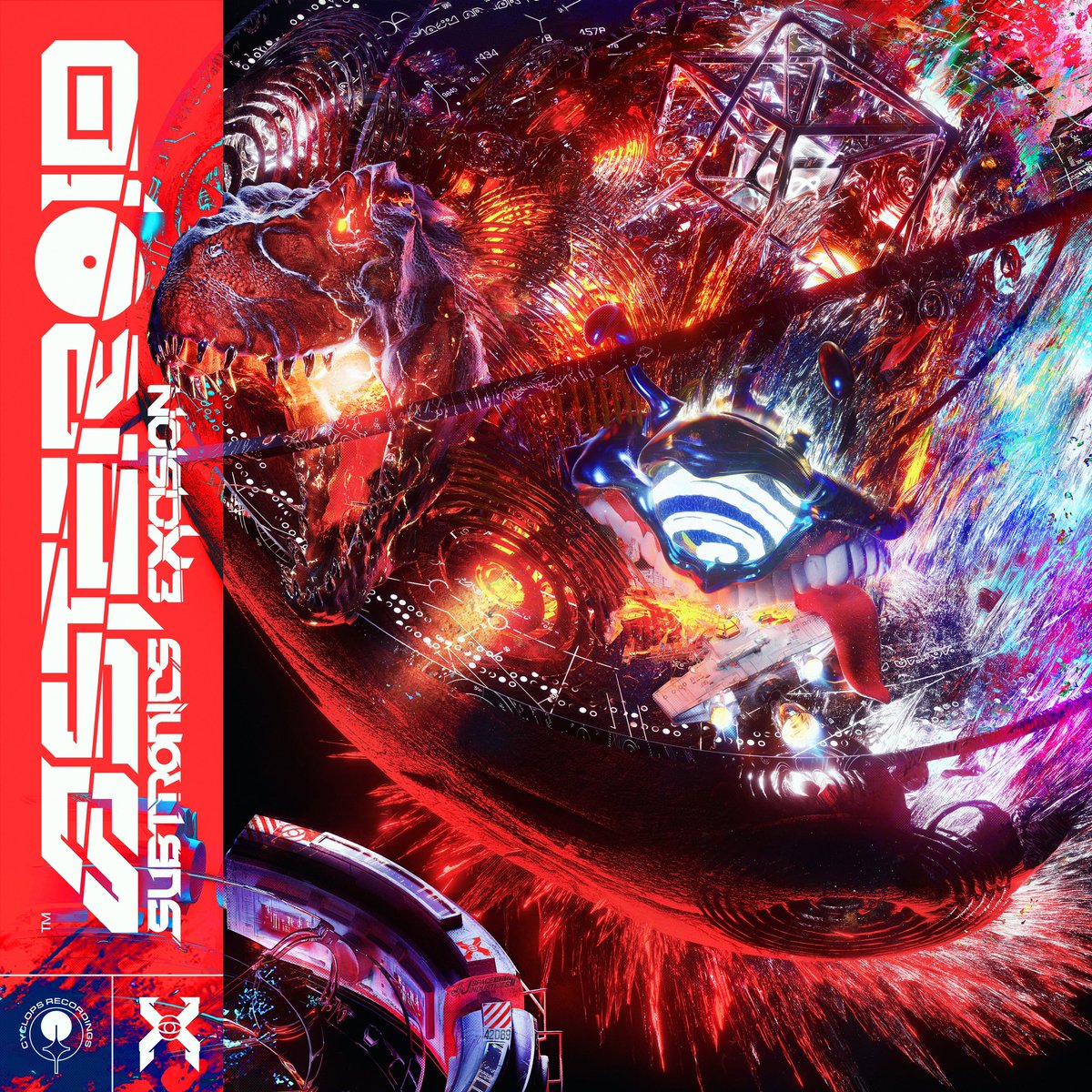 Subtronics's tweet image. BACK WITH ROUND 2!!
 
SUBTRONICS X EXCISION – ASTEROID
 
OUT 9/15