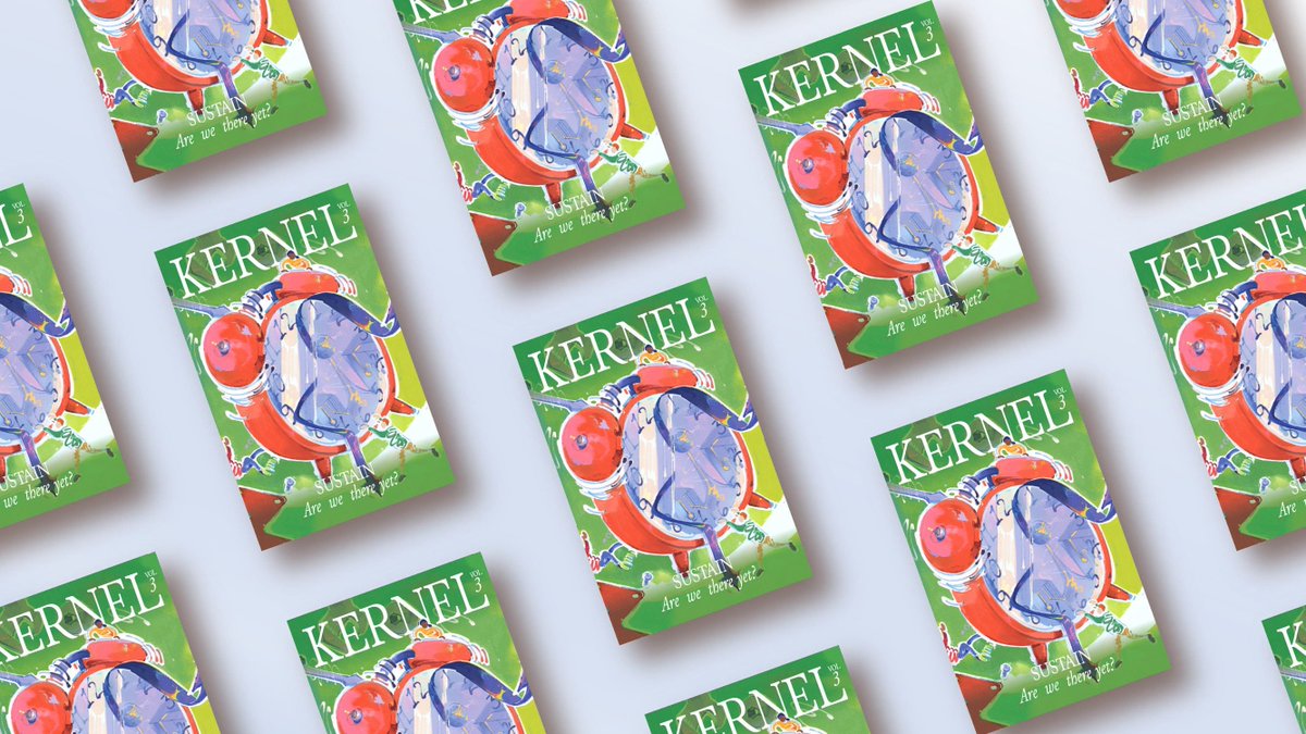 The future doesn’t just arrive; it has to be built. What does that mean for writing about technology? The third issue of @kernel_magazine is out today, and you can get your copy now at shop.kernelmag.io ⚡