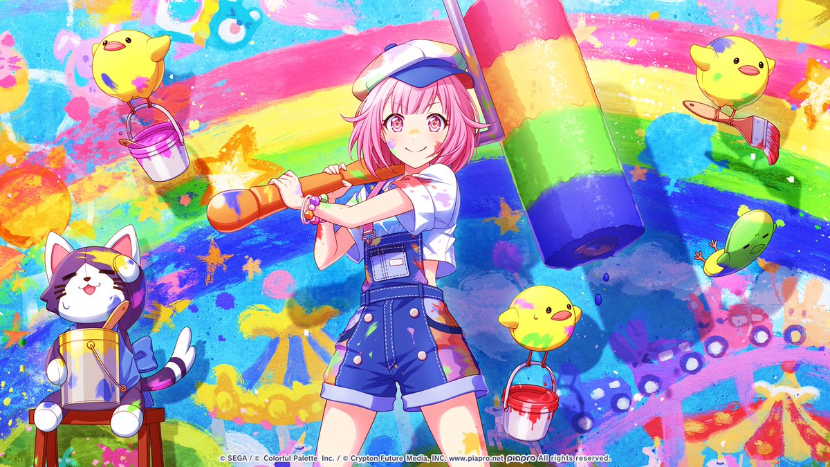 ColorfulStageEN's tweet photo. 🖼🖌( ｡• ᗜ •｡ 🎨) https://t.co/VsSna4BhjW