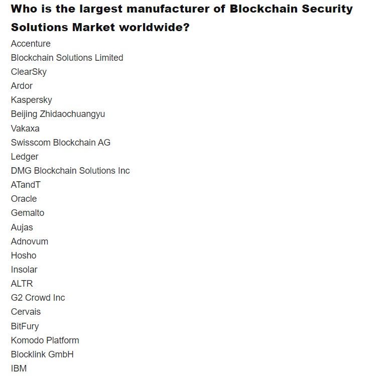 KomodoPlatform's tweet image. 👀 Thank you once again to @Benzinga! 

This time, Komodo Platform is mentioned as a leader of the blockchain security solutions market! 

#dPoW #aPoW #blockchainsecurity #technology