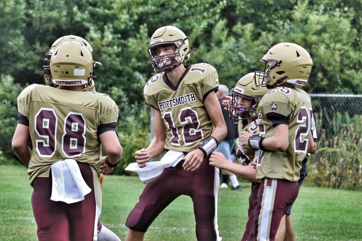 ScottMcCauley35's tweet photo. Awesome start to our 8th grade season!  Finn ran for 2 TDs &amp; threw for 1.  
#thatsmyQB
#Finn2Win
#LetsGo12 https://t.co/jzGKQmaz0R