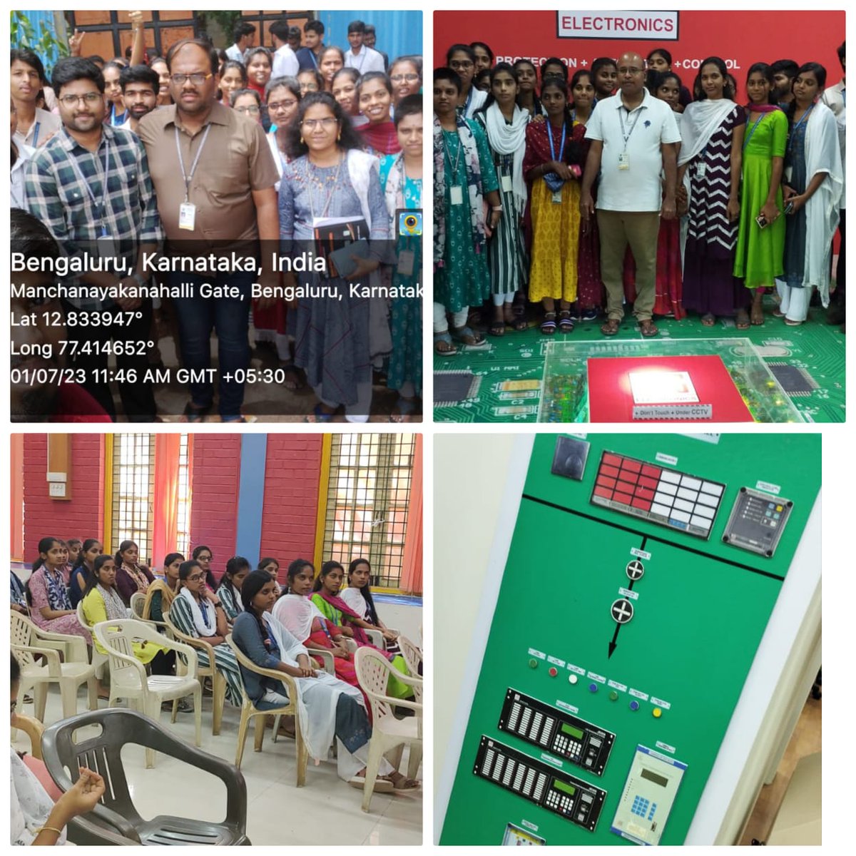 SGIPTR's tweet photo. On 11th April 2023, the students and faculty members of SIETK participated in the “Field/Exposure Visit to Incubation Unit/Patent Facilitation Centre”. Around 130 Students and 8 faculty members participated in this session. https://t.co/en3Mxgq6o8