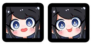 落書きとちゃんとしたやつとかでもバラバラだ……でもmiina感はある??4枚目はお仕事のイラスト。 