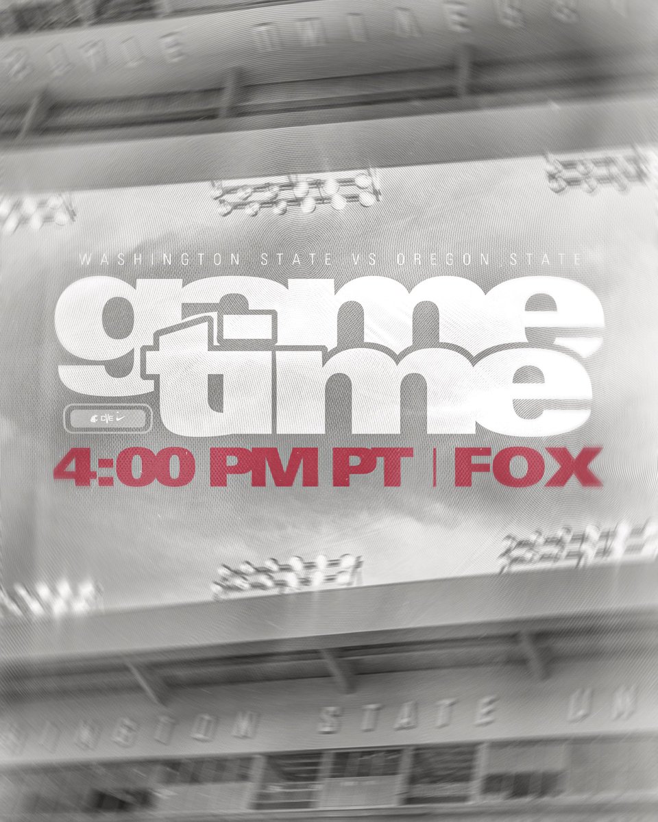Game Four, Cougs vs Beavs 4PM on Fox🤝

#GoCougs | #WAZZU | #CVE23