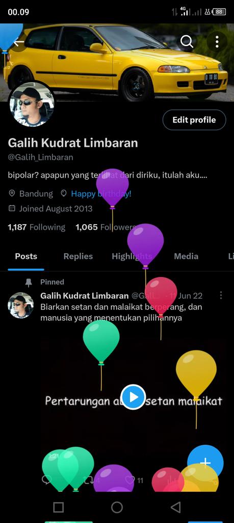 Arthuro_Bragaa's tweet photo. usia hanyalah angka, ya utama dewasa, terima jiwa raga setelah sekian lama bersama, menghadapi suka duka, ada bahagia yang belum tercipta? atau luka yg belum kunjung sembuh juga? percayalah itu semua takdir yg maha kuasa, semua sudah di atur oleh Nya https://t.co/7CZuqJVI6C