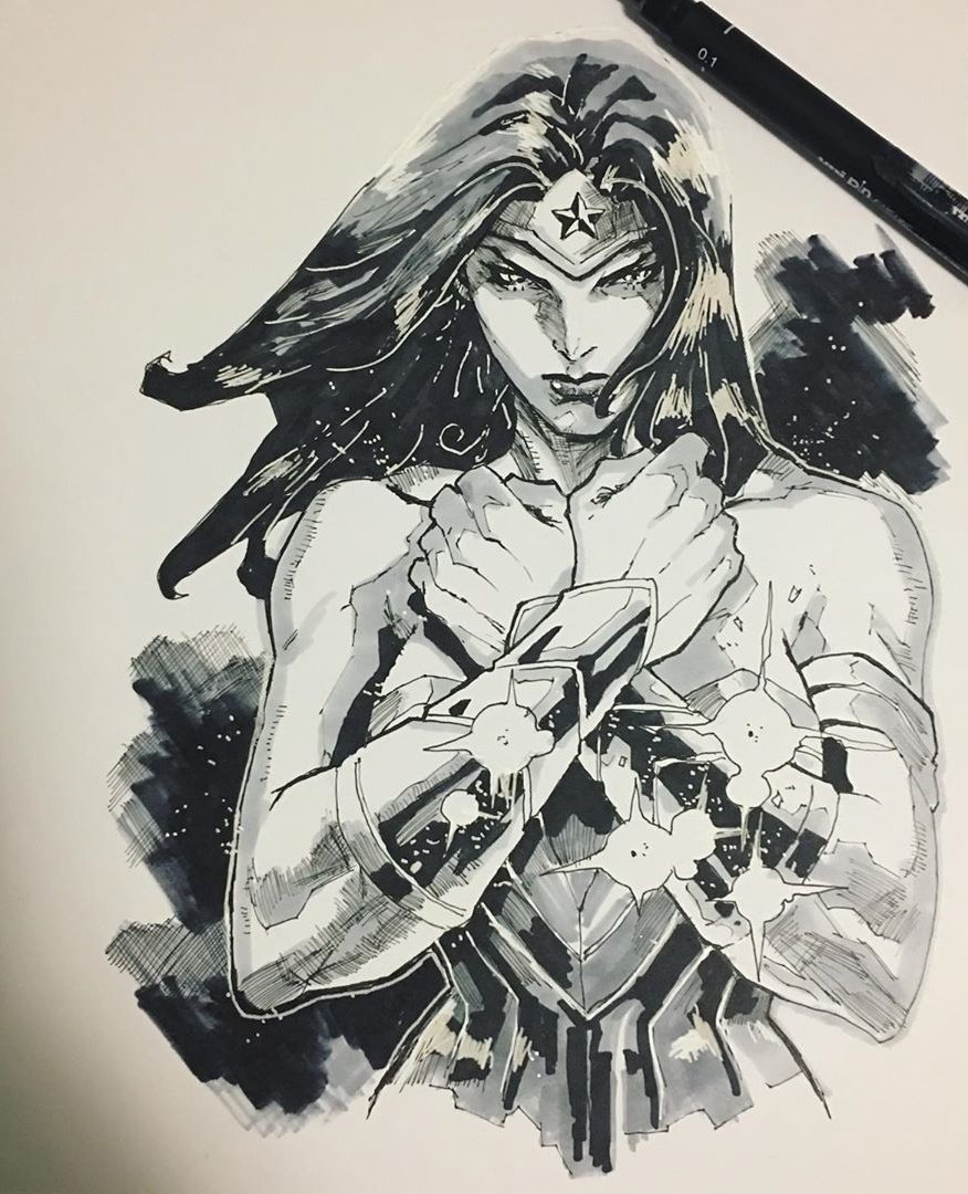 Wonder Woman by @dextersoy
#WonderWoman