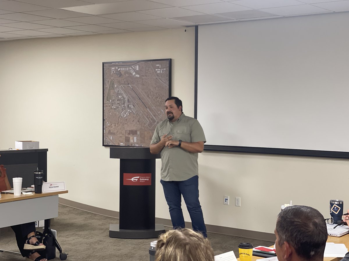 MesaDistrict3's tweet image. I had the opportunity to be a guest speaker at the #MesaProgram. My presentation was related to my priorities as a Councilmember. I greatly appreciate the engagement and interest from this cohort. Thank you for the invite! Learn more: my.mesaaz.gov/45Yjr1O