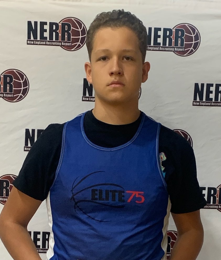 2027 big man Peter Uzgiris is a name to look out for in the NEPSAC in the upcoming years.

Uzgiris played up as an 8th grader last year as he is just shy of 7 feet. The big has good hands in the post, a developing inside game and hit a standstill trey ball.

#E75