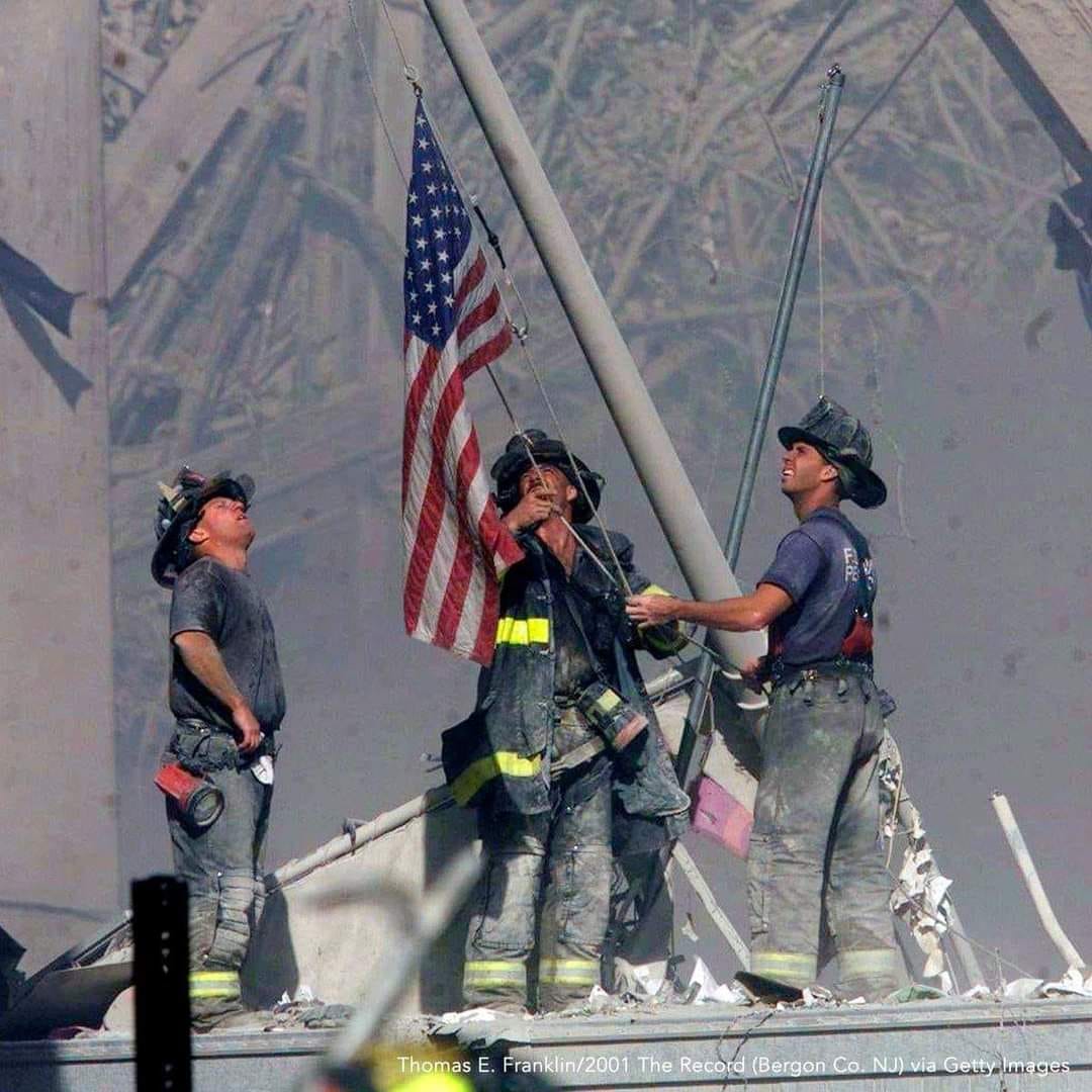 NMNationalGuard's tweet photo. Today we observe Partiot Day, may we never forget the tragic events on 9/11/01.
The enemy thought by attacking our home, they would disrupt our defenses. They thought wrong.
Our militarym including the NMNG, proved that we are always ready, always there. May we never forget. https://t.co/zofZd3LH1q