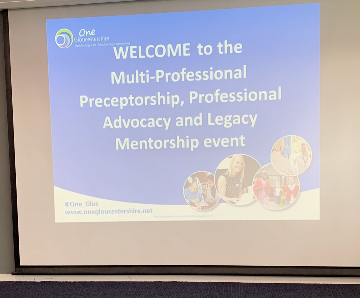 What an absolutely amazing day. Our first systemwide event showcasing our multi professional approach to supporting our Gloucestershire workforce. #oneglos #workingtogether #inittogether #professionalnurseadvocacy #professionaladvocacy