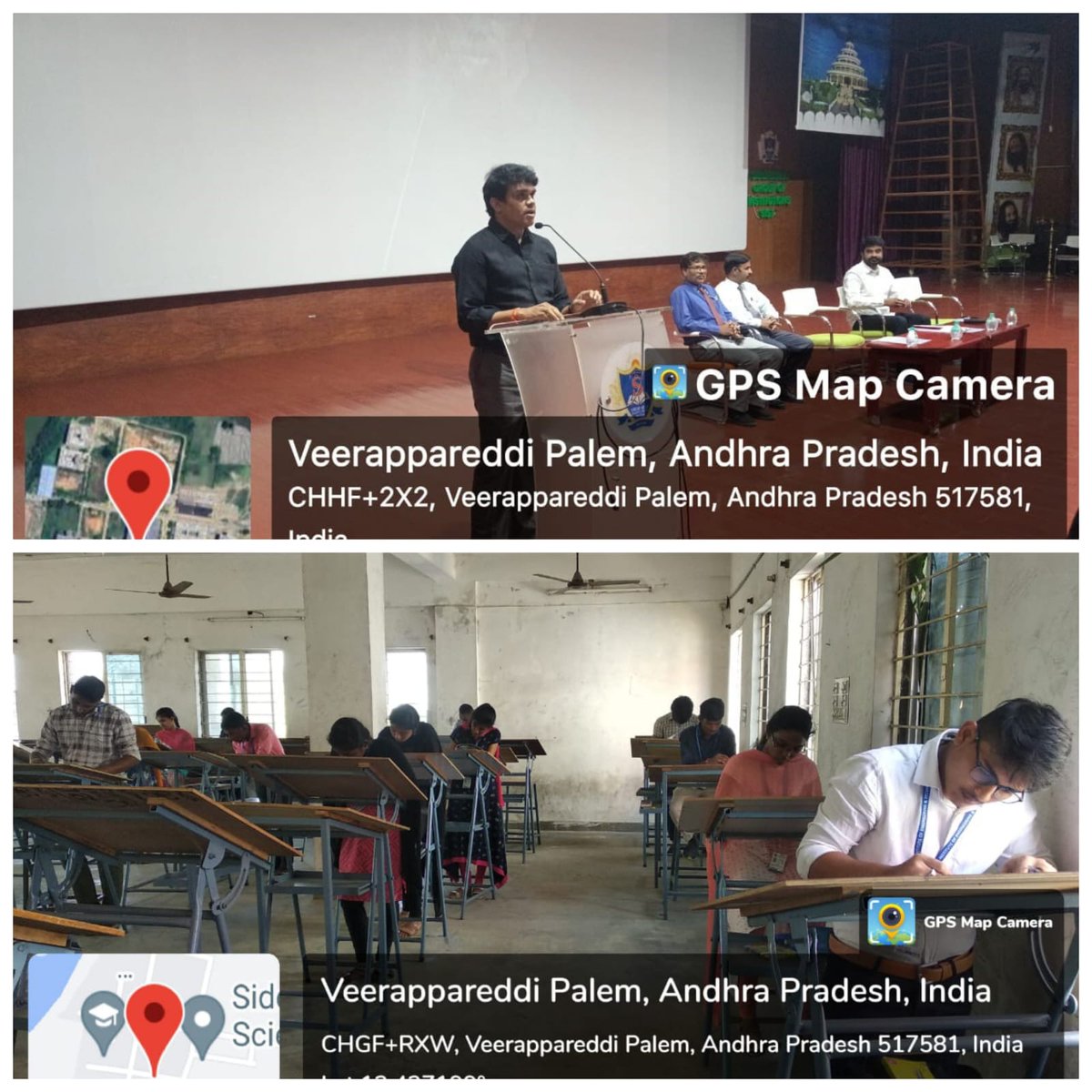 SGIPTR's tweet photo. On 21st April 2023, the students and faculty members of SIETK participated in the “World Creativity and Innovation Day”.  Around 100 Students and 7 faculty members participated in this session. https://t.co/2SNNSx4ivk