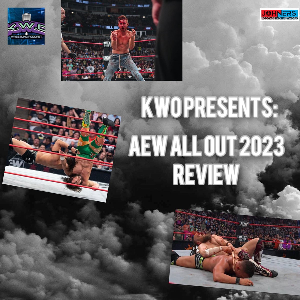 KwoPodcasts's tweet photo. Wrestling is just really bloody good at the moment, ain’t it? 
Listen to us on your preferred podcasting destination from our linktree below:
https://t.co/wdDgH1qfOZ
#kwo #wrestlingpodcast #wrestlingpodcastuk #wrestling #podcastersofinstagram  #podcast #podcastuk #AEW #AEWAllOut https://t.co/rIBNPuQm68
