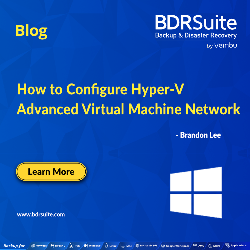 vembutech's tweet photo. Elevate your virtualization game with Hyper-V! Learn how to set up advanced virtual machine networking for seamless communication and efficiency. https://t.co/dxkbtmzAH8 
#HyperVNetworking https://t.co/7nBPqe1YbL