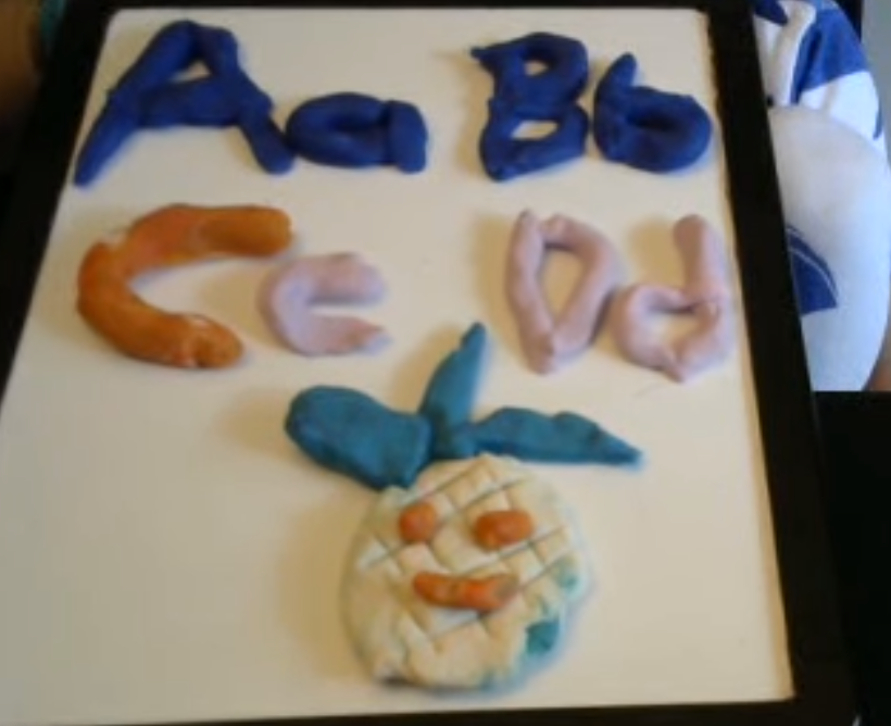 Already working hard in Kindergarten ABC 🍍 #CarloOCSB <a href="/CarloOCSB/">Blessed Carlo Virtual School</a>