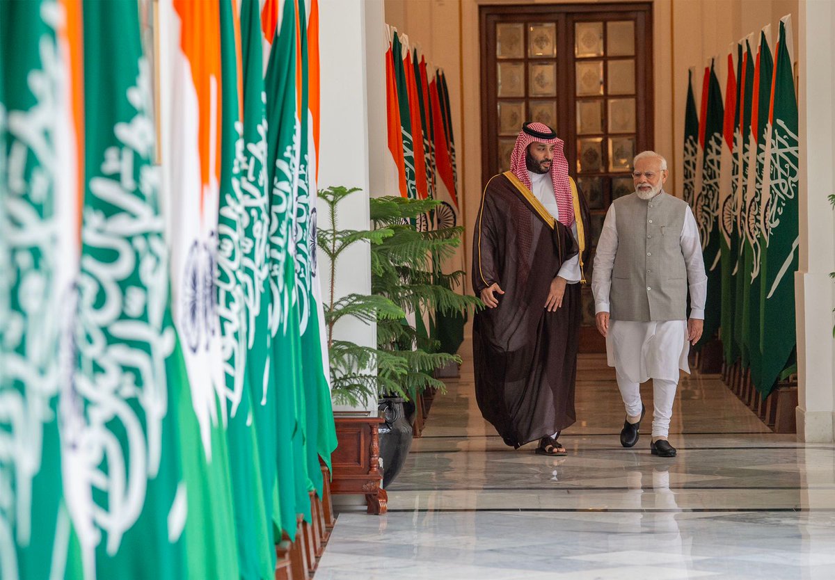 Saudi_Gazette's tweet photo. #BREAKING: #SaudiArabia and #India agree to explore opportunities for cooperation in the field of payment systems, including the acceptance of the RuPAY card. This initiative is intended to benefit Indian citizens residing in the Kingdom, especially #Hajj pilgrims and #Umrah performers