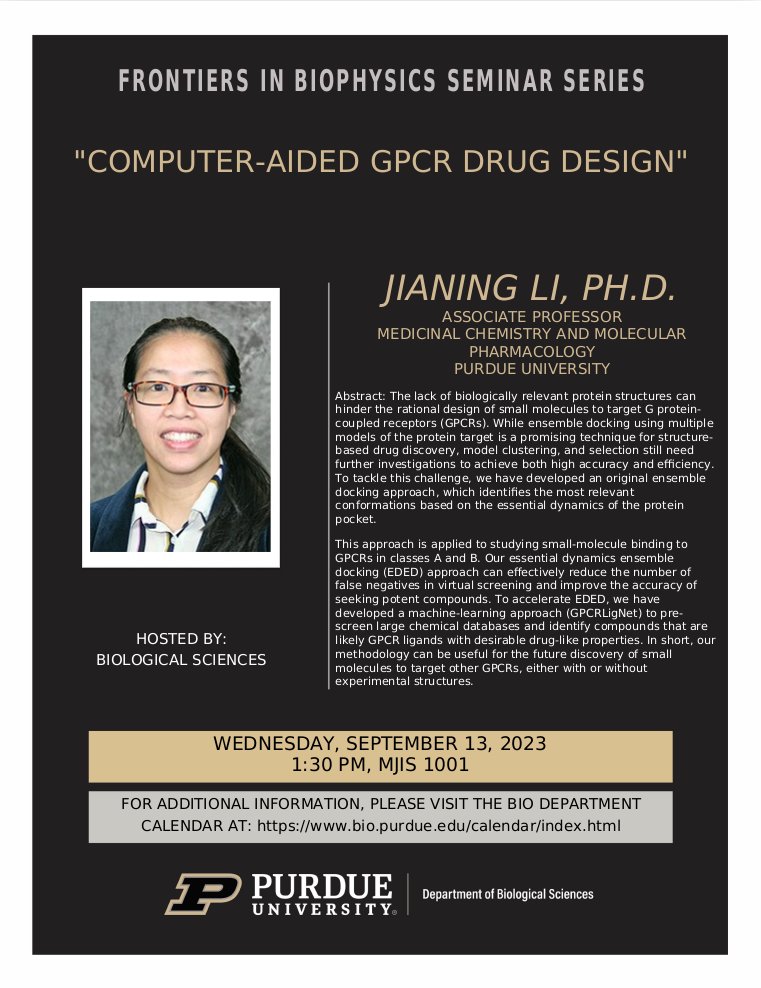 Attend FBSS seminar this Wednesday to learn about exciting research happening right here at Purdue! <a href="/Purdue_MCMP/">Purdue Borch MCMP</a>