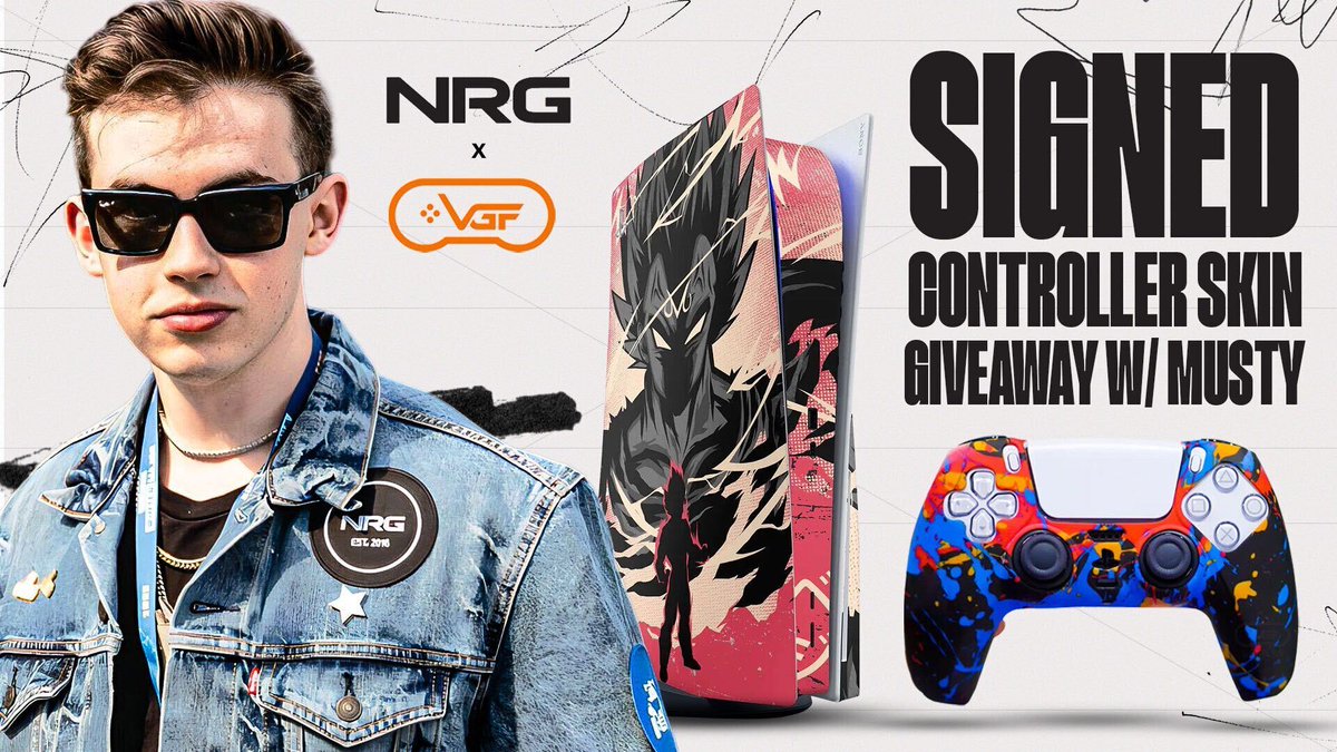 NRGgg's tweet photo. Your Rocket League setup never looked cleaner 🧼

We’re partnering with @vgfgamers to give away some custom VGF skins! One lucky winner gets their skins signed by @amustycow

Enter: https://t.co/QOJps0rlpE https://t.co/9ZhdVW9xLU