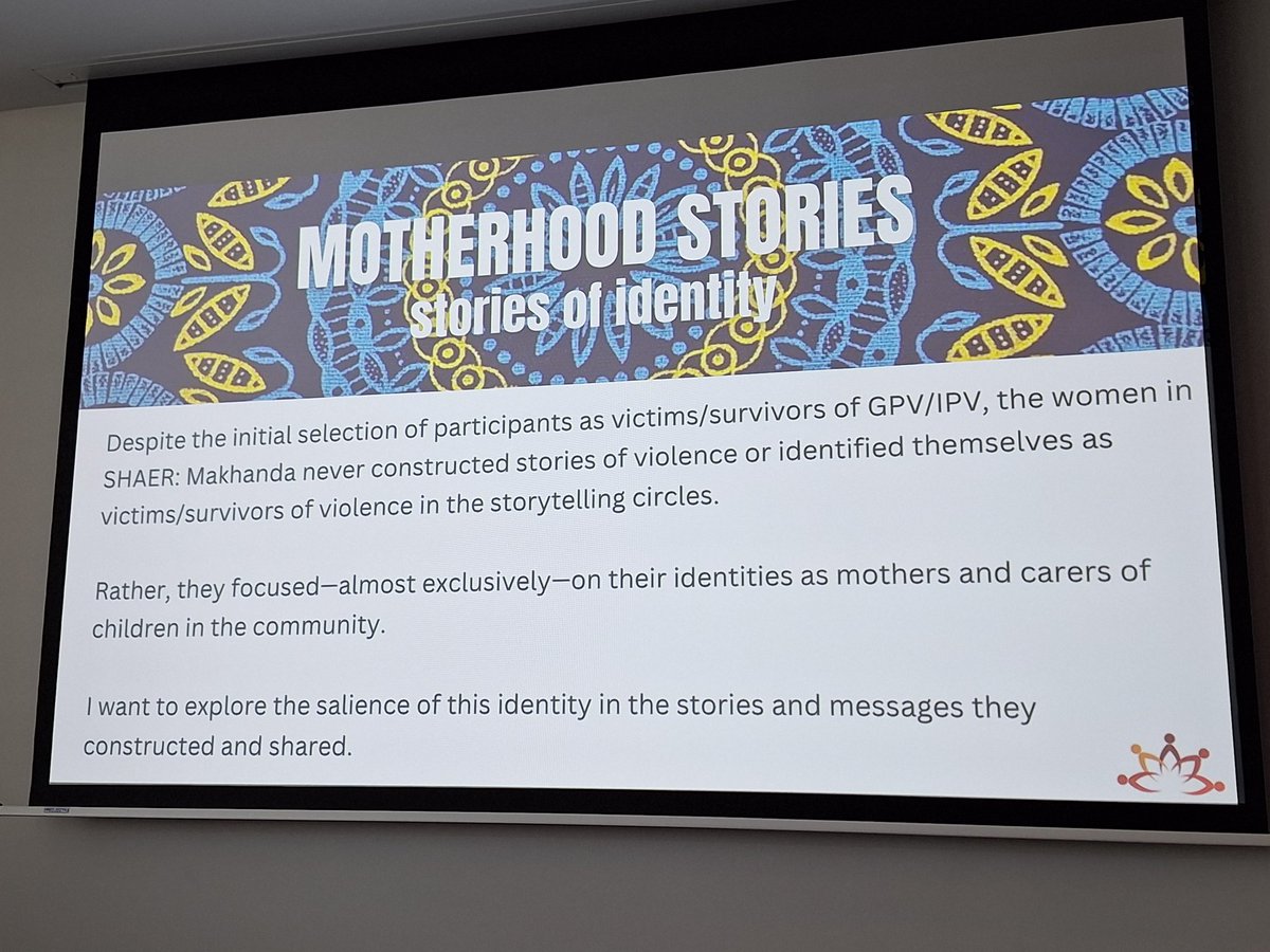 i_VAMHN's tweet photo. @PLOSONE @adpalfreyman @vamhsa @lindsaykelland Centrality of #motherhood in #identity #narratives in #SouthAfrica https://t.co/JTMBJpzPcX