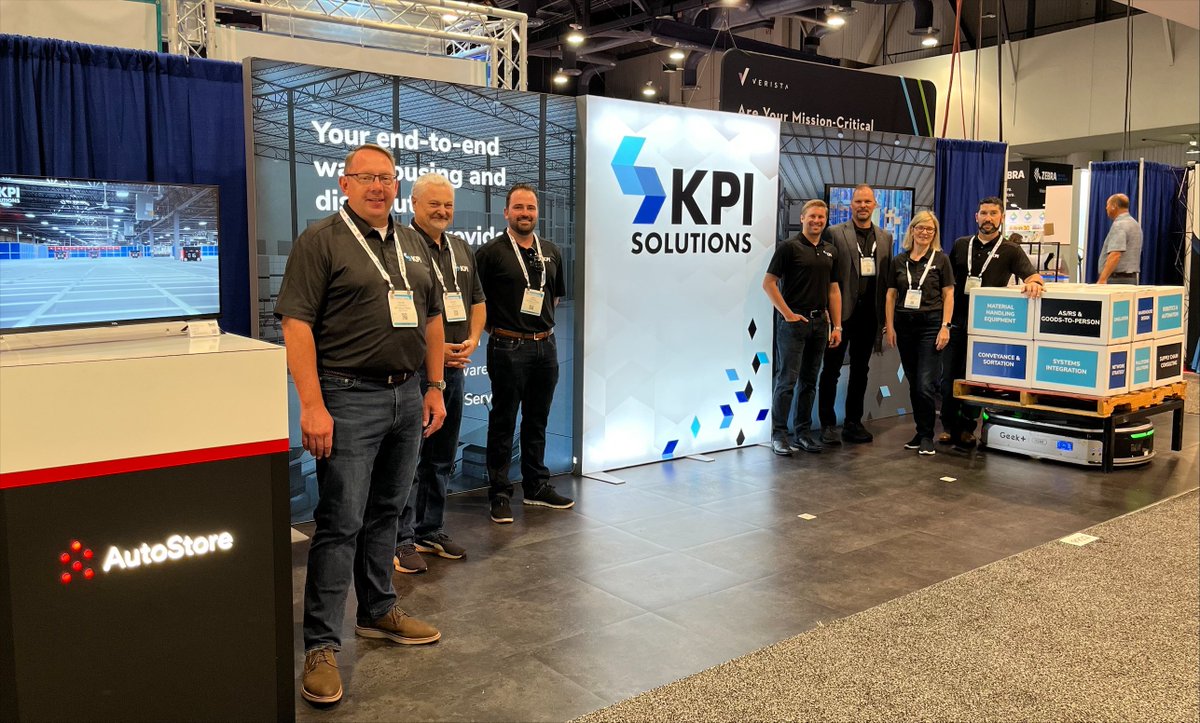 KPI_solutions_'s tweet image. We are all set up and ready to meet you at #PACKEXPOLasVegas! Stop by Booth #9922 in the North Hall to learn how customized automation can help your food, beverage, or CPG company reduce labor reliance and improve efficiency. @AutoStoresystem  @geekplusrobot