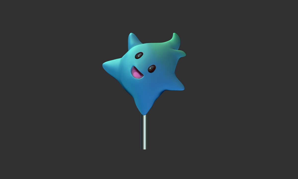 Azure_Props's tweet photo. A recent 3d colab with @FluxTideDesigns 
The fire flower and Luma from the mario movie. 
He made the irl resin versions look sooo good. 
These were modeled and rendered in Zbrush. https://t.co/7sQgdzMo25